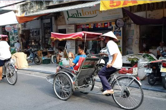 Cyclo-pousse-à-Hanoi